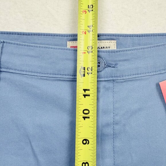 Wrangler Men's Regular Fit Medium Stretch Blue Shorts Size 38 Inseam 7" NWT - Picture 8 of 10